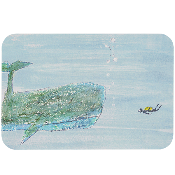 【Whale】軟式珪藻土吸水地墊