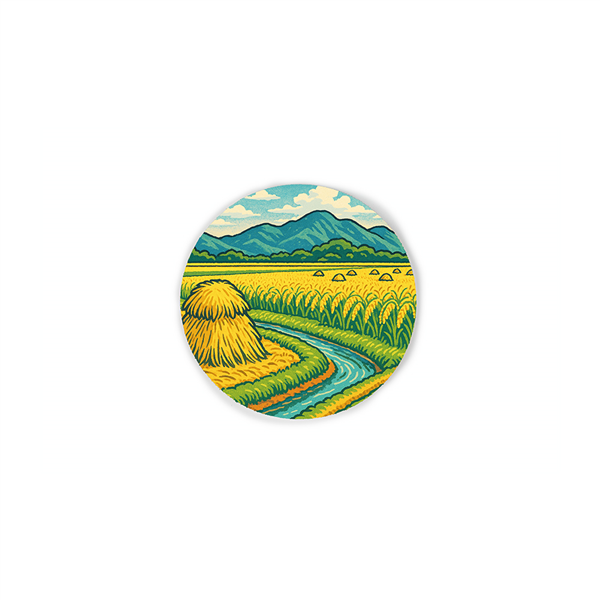 【台灣米墊】天然稻穀軟式珪藻土-吸水杯墊系列_圓