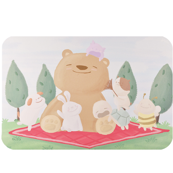 【野餐】軟式珪藻土吸水地墊
