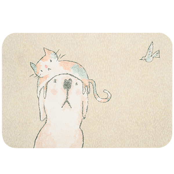 【Dooggyymeow】軟式珪藻土吸水地墊